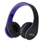 Andoer Bluetooth Headphones Purple