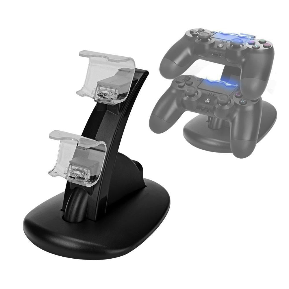 Dual USB Charging Dock For Sony PS4