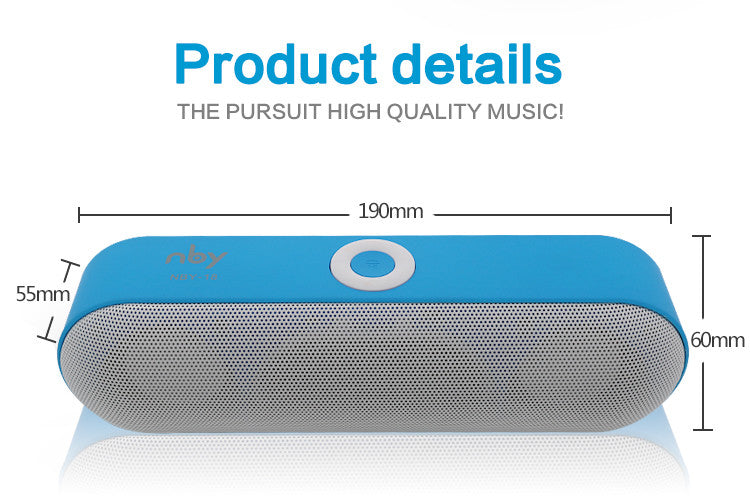 Blue Portable Music Speaker